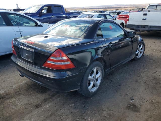 WDBKK65F53F274412 - 2003 MERCEDES-BENZ SLK 320 BLACK photo 3