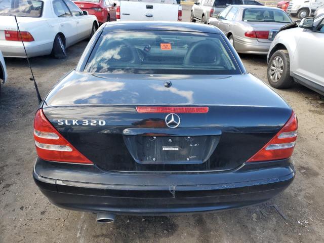 WDBKK65F53F274412 - 2003 MERCEDES-BENZ SLK 320 BLACK photo 6