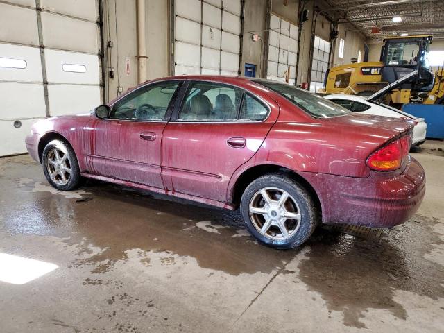 1G3NF52E52C285113 - 2002 OLDSMOBILE ALERO GLS BURGUNDY photo 2