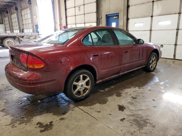 1G3NF52E52C285113 - 2002 OLDSMOBILE ALERO GLS BURGUNDY photo 3