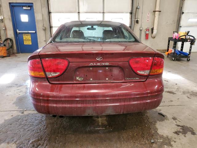 1G3NF52E52C285113 - 2002 OLDSMOBILE ALERO GLS BURGUNDY photo 6