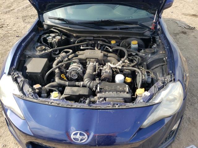 JF1ZNAA19G9705607 - 2016 TOYOTA SCION FR-S BLUE photo 11