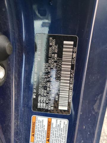 JF1ZNAA19G9705607 - 2016 TOYOTA SCION FR-S BLUE photo 12