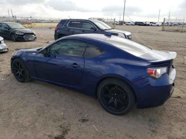 JF1ZNAA19G9705607 - 2016 TOYOTA SCION FR-S BLUE photo 2