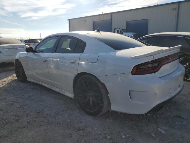 2C3CDXL92GH301545 - 2016 DODGE CHARGER SR WHITE photo 2