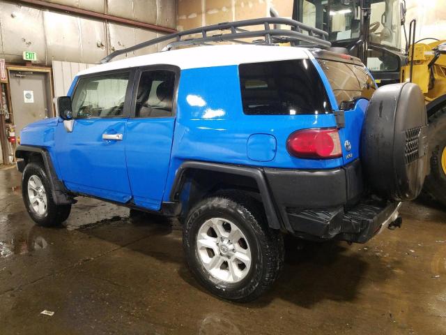 JTEBU11FX70082685 - 2007 TOYOTA FJ CRUISER BLUE photo 2