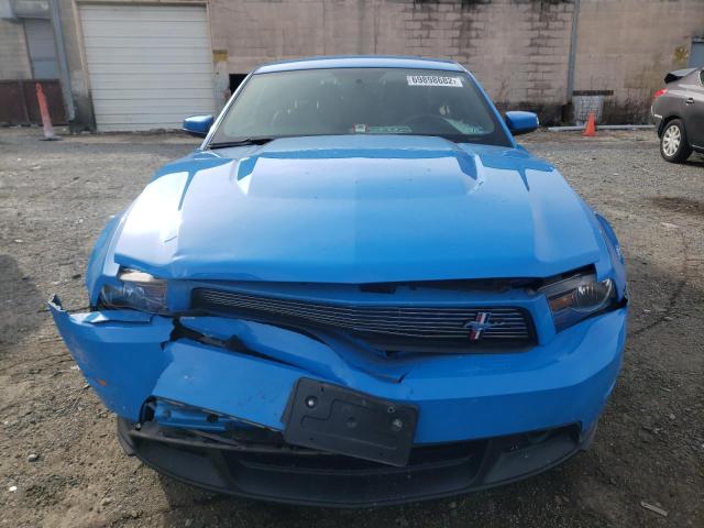 1ZVBP8CF4B5163272 - 2011 FORD MUSTANG GT BLUE photo 5