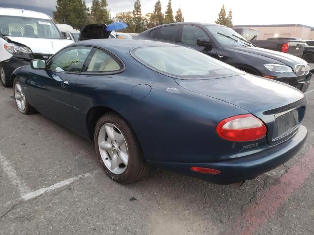 SAJGX574XVC006024 - 1997 JAGUAR XK8 BLUE photo 2