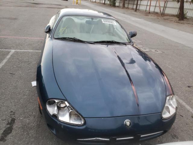 SAJGX574XVC006024 - 1997 JAGUAR XK8 BLUE photo 5