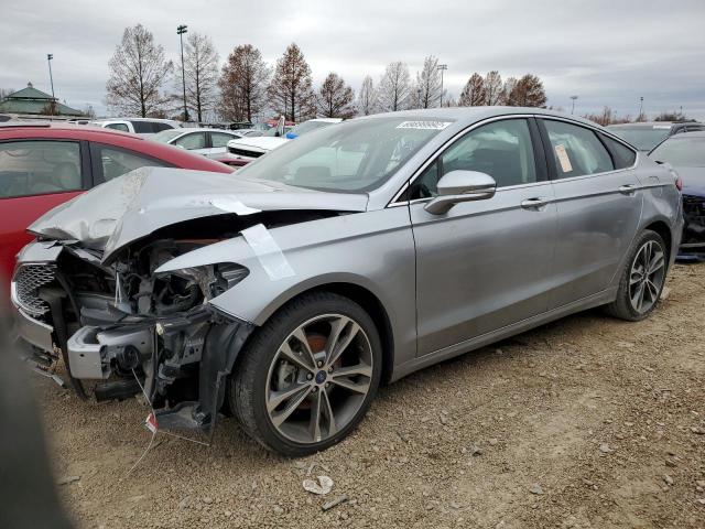 3FA6P0D98LR137521 - 2020 FORD FUSION TIT SILVER photo 1