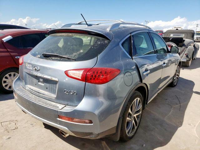 JN1BJ0RR2GM266407 - 2016 INFINITI QX50 BLUE photo 4