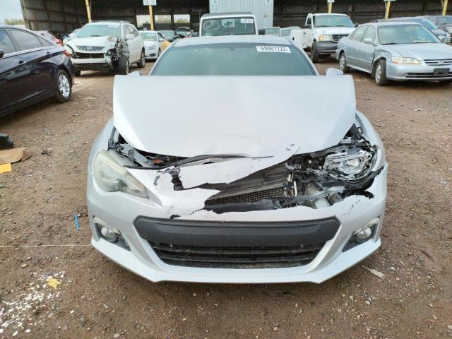 JF1ZCAC18E9602744 - 2014 SUBARU BRZ 2.0 LI SILVER photo 5