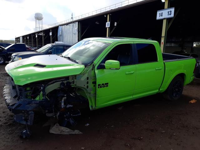 1C6RR7MT0HS750287 - 2017 RAM 1500 SPORT GREEN photo 1