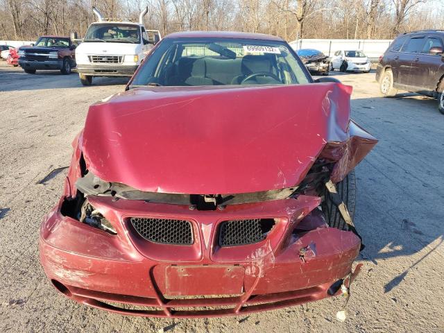 1G2NE52F84C227113 - 2004 PONTIAC GRAND AM S RED photo 5