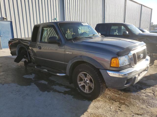 1FTZR45E85PA48160 - 2005 FORD RANGER SUP GRAY photo 4