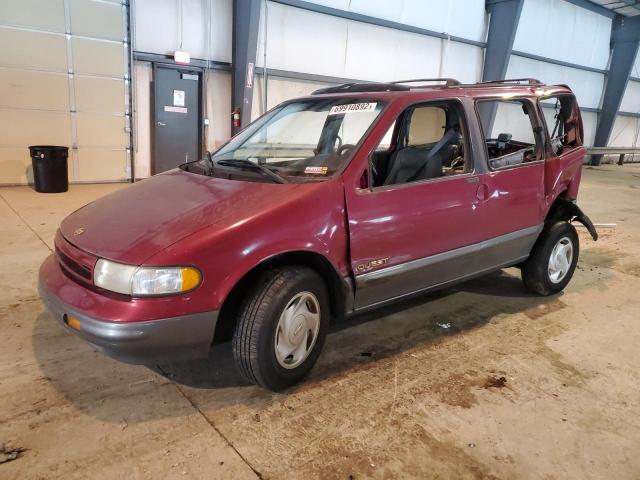 4N2DN11W5SD819221 - 1995 NISSAN QUEST XE MAROON photo 1