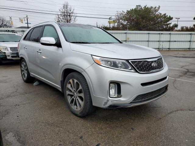 5XYKW4A78EG478534 - 2014 KIA SORENTO SX SILVER photo 4