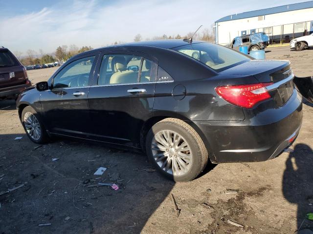 1C3CCBCGXCN184514 - 2012 CHRYSLER 200 LIMITE BLACK photo 2