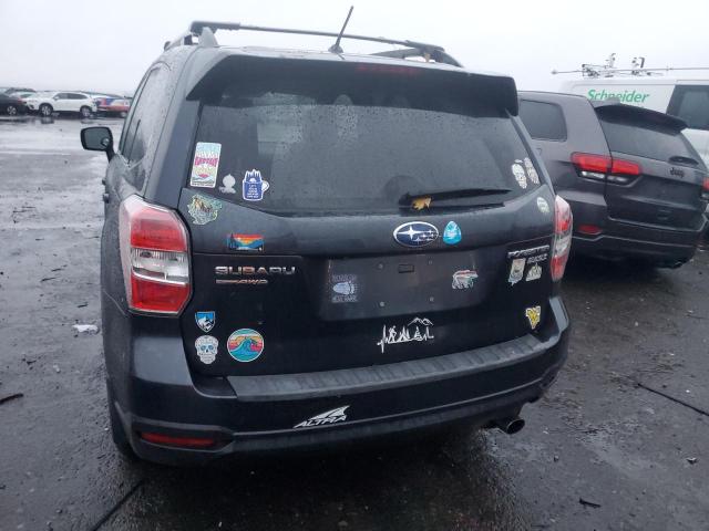 JF2SJAHC9EH430551 - 2014 SUBARU FORESTER 2 GRAY photo 6