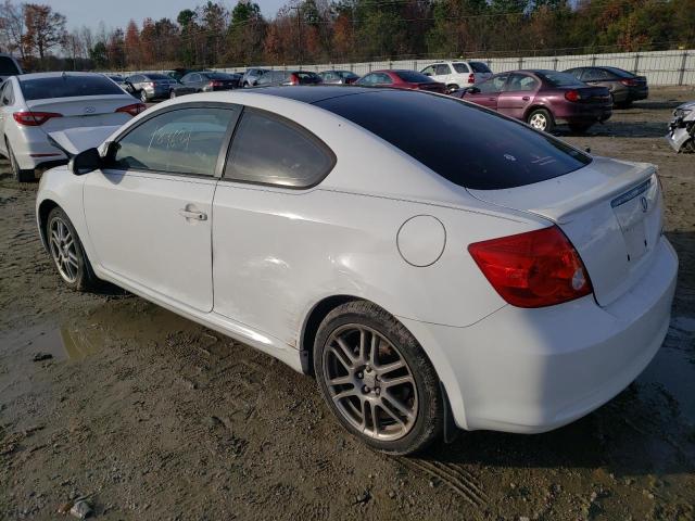 JTKDE177060132334 - 2006 TOYOTA SCION TC أبيض صورة 2