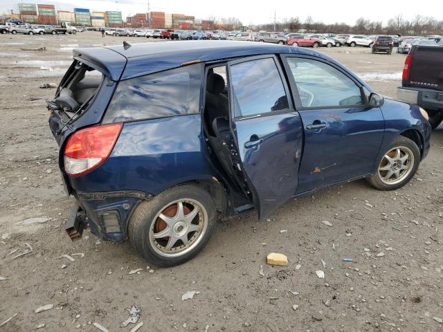 2T1KR32E24C182109 - 2004 TOYOTA MATRIX BLUE photo 3