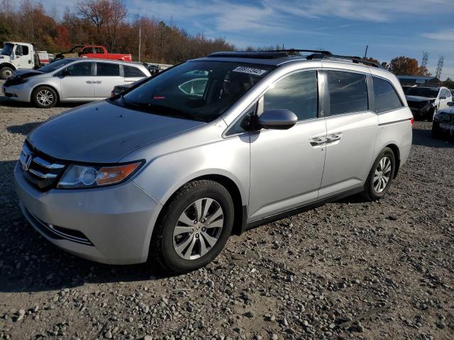 5FNRL5H6XEB120594 - 2014 HONDA ODYSSEY EX SILVER photo 1