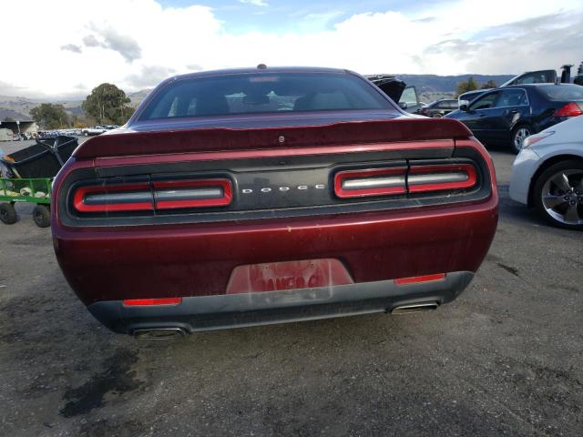 2C3CDZAGXJH112663 - 2018 DODGE CHALLENGER BURGUNDY photo 6