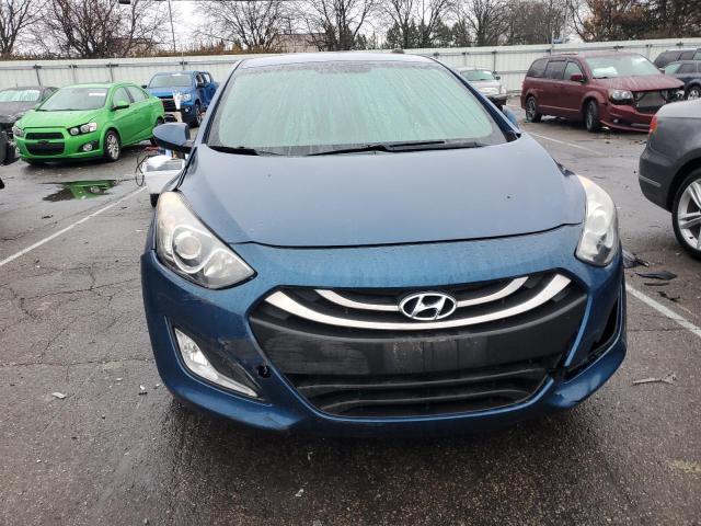 KMHD35LEXDU134490 - 2013 HYUNDAI ELANTRA GT BLUE photo 5