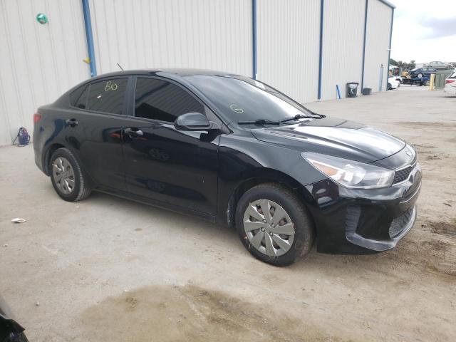 3KPA24AB2KE201236 - 2019 KIA RIO S BLACK photo 4