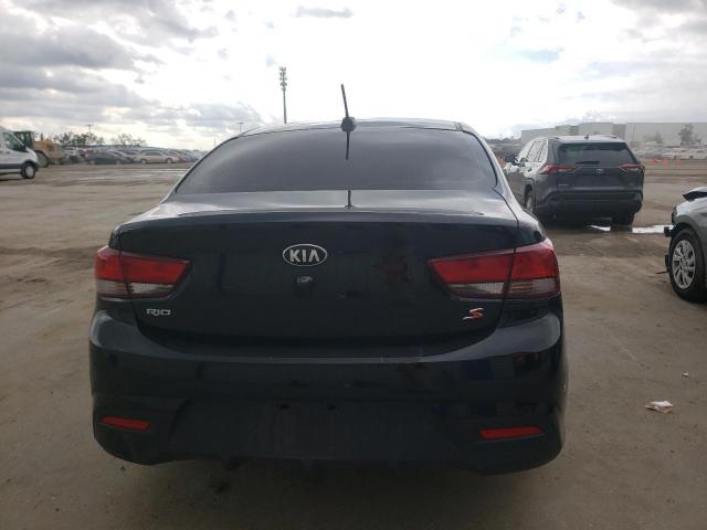 3KPA24AB2KE201236 - 2019 KIA RIO S BLACK photo 6