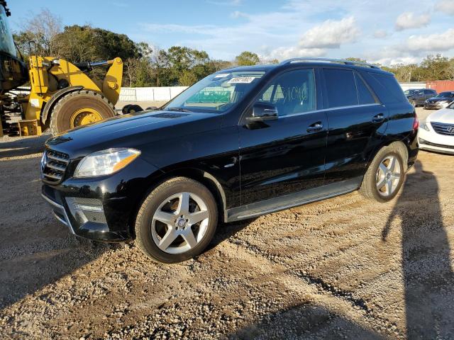 4JGDA7DB0CA044268 - 2012 MERCEDES-BENZ ML 550 4MA BLACK photo 1