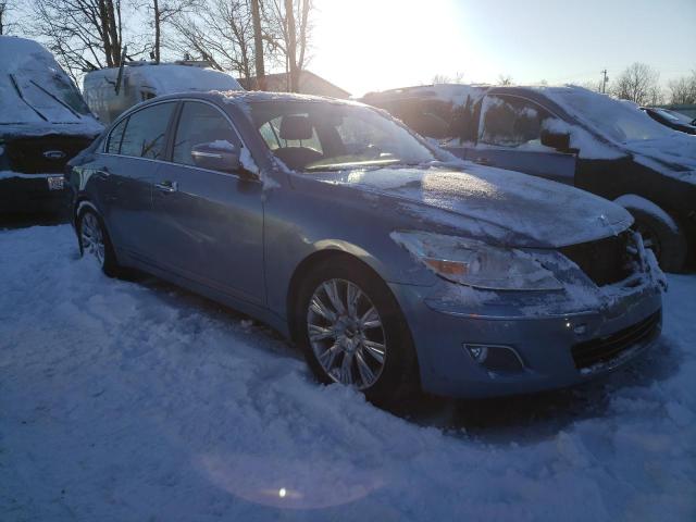 KMHGC46E39U026772 - 2009 HYUNDAI GENESIS 3. BLUE photo 4