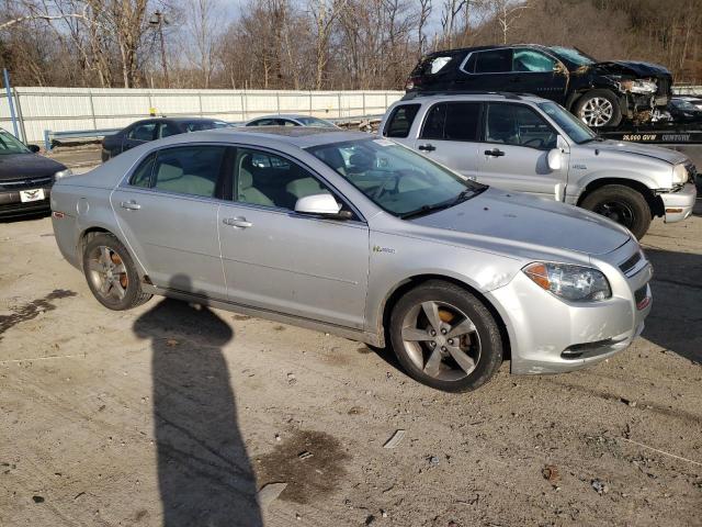 1G1ZF57569F132400 - 2009 CHEVROLET MALIBU HYB SILVER photo 4