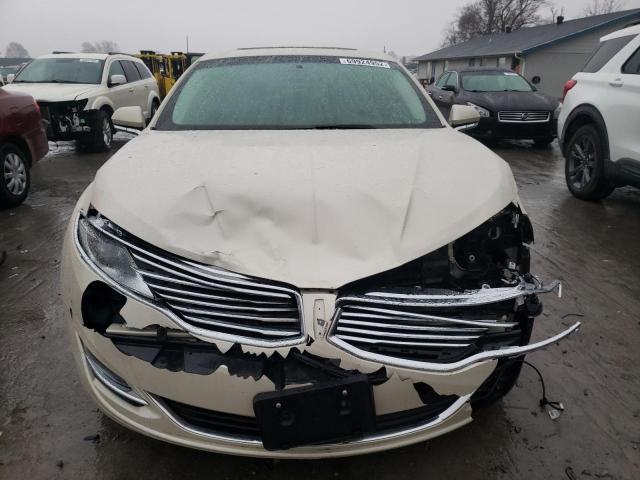 3LN6L2LU2GR628627 - 2016 LINCOLN MKZ HYBRID GOLD photo 5