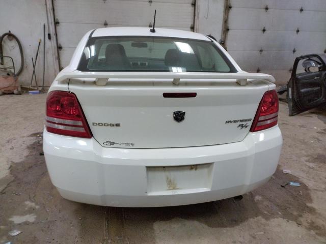 1B3CC5FB2AN113867 - 2010 DODGE AVENGER R/ WHITE photo 6