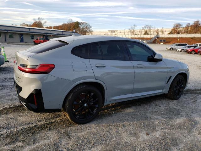 5UX33DT00N9J60324 - 2022 BMW X4 XDRIVE3 GRAY photo 3