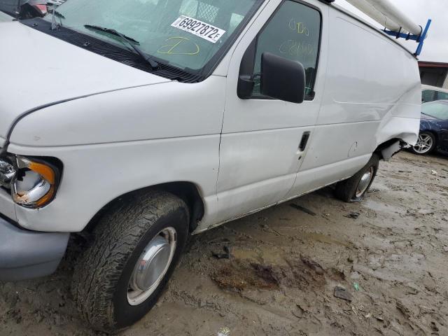 1ETNE24232HA33240 - 2002 FORD ECONO E250 WHITE photo 1