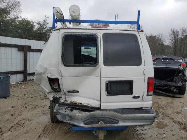 1ETNE24232HA33240 - 2002 FORD ECONO E250 WHITE photo 6