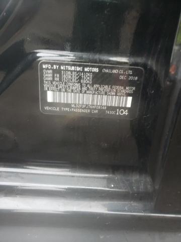 ML32F3FJ7KHF09148 - 2019 MITSUBISHI MIRAGE G4 Qara foto 12