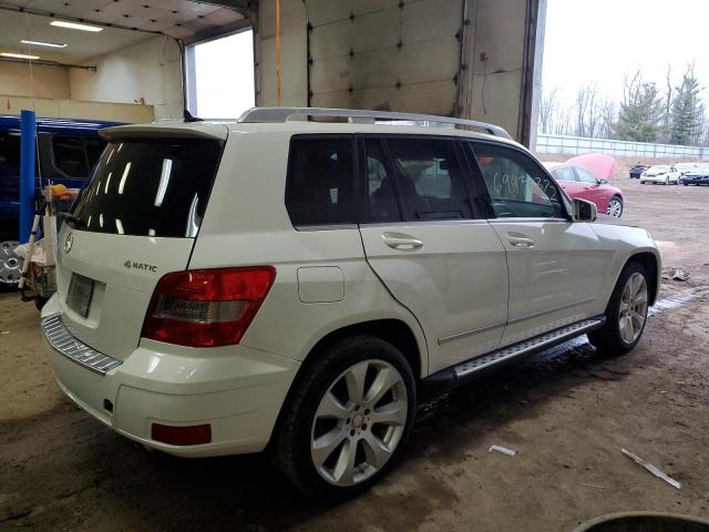 WDCGG8HB9AF260677 - 2010 MERCEDES-BENZ GLK 350 4M WHITE photo 3