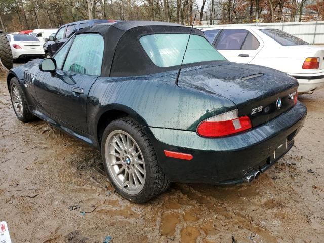 WBACN534X1L****** - 2001 BMW Z3 3.0 GREEN photo 2