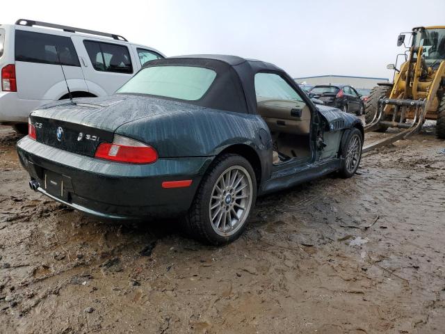 WBACN534X1L****** - 2001 BMW Z3 3.0 GREEN photo 3