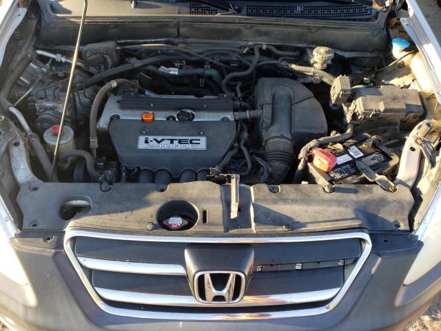 SHSRD78575U334693 - 2005 HONDA CR-V SILVER photo 11