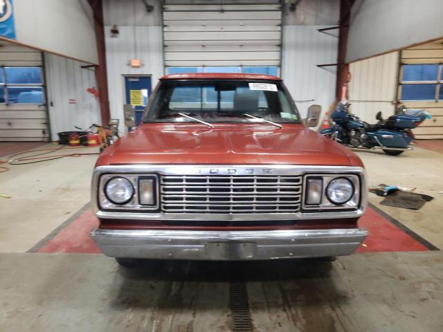 D14BB7S001508 - 1977 DODGE D-100 RED photo 5