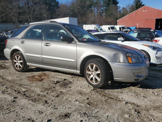 JF1GG68595H814014 - 2005 SUBARU IMPREZA OU SILVER photo 4