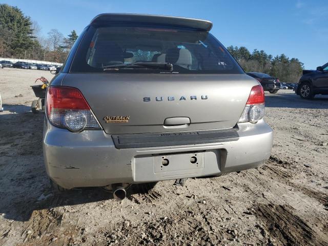 JF1GG68595H814014 - 2005 SUBARU IMPREZA OU SILVER photo 6