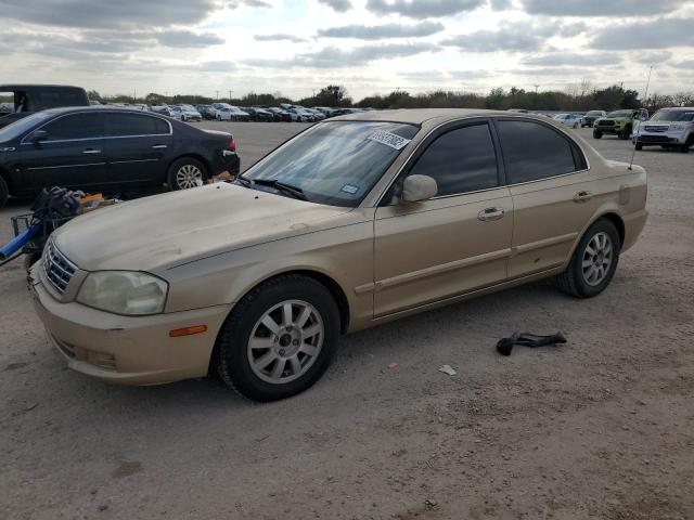 KNAGD124615049195 - 2001 KIA OPTIMA MAG BEIGE photo 1