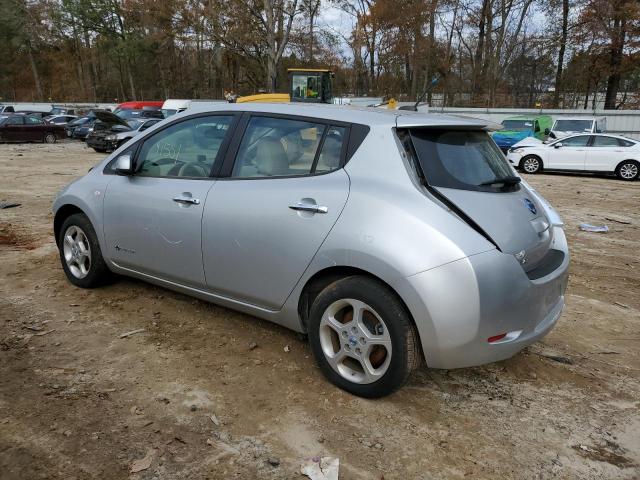 JN1AZ0CP3BT005698 - 2011 NISSAN LEAF SV SILVER photo 2