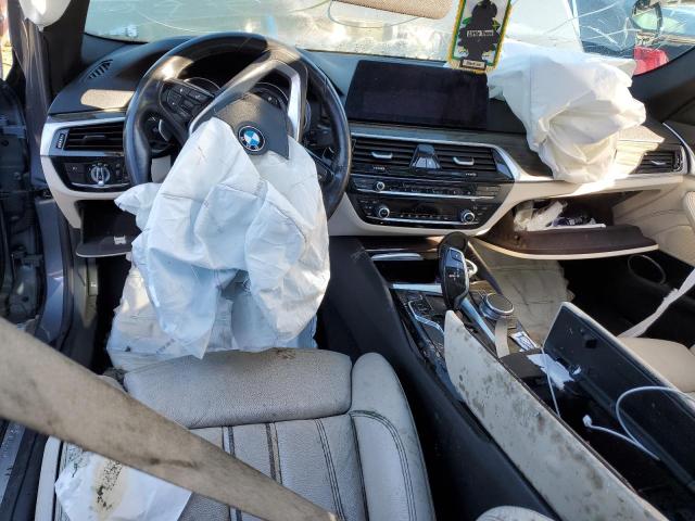 WBAJE7C58JWC56553 - 2018 BMW 540 XI BLUE photo 8