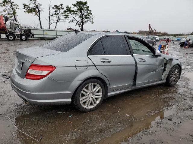 WDDGF81X99F213276 - 2009 MERCEDES-BENZ C 300 4MAT SILVER photo 3